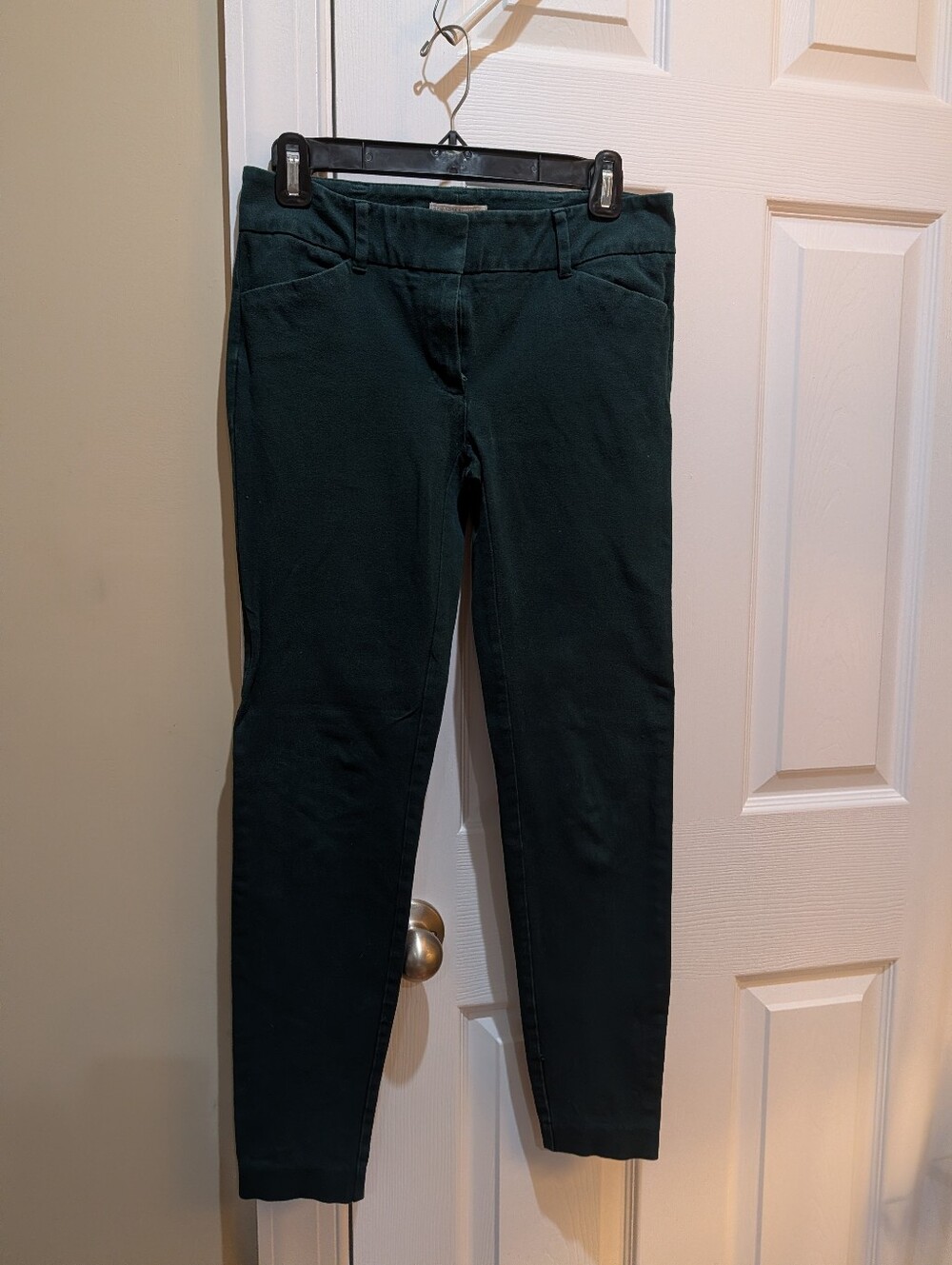 New York & Co. Stretch Dark Green Pants